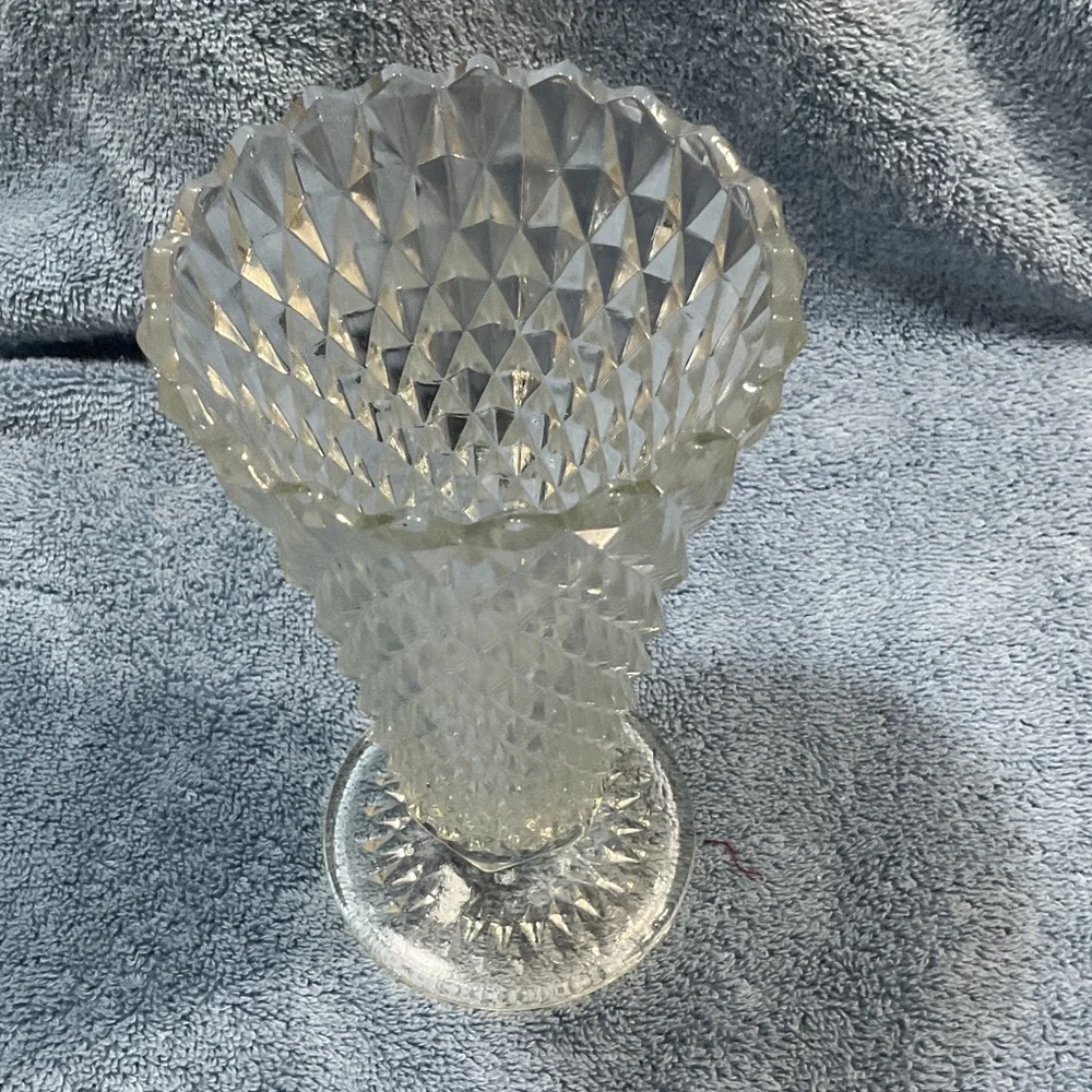 Crystal Cut Glass Vase